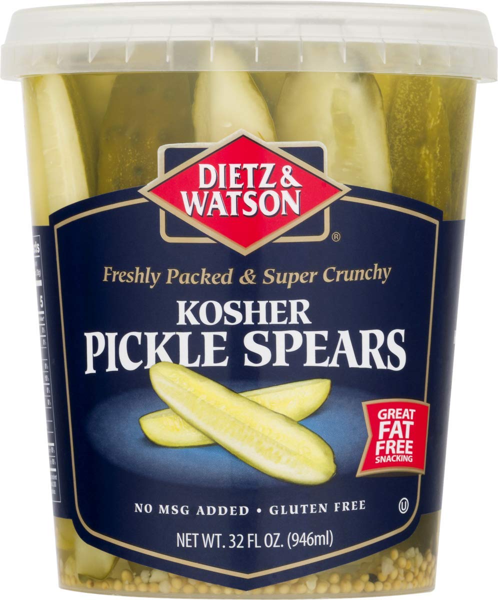 Dietz & Watson Pickles Kosher Spears