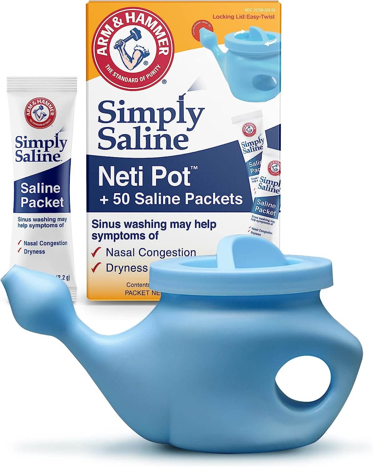 Arm & Hammer Simply Saline Neti Pot