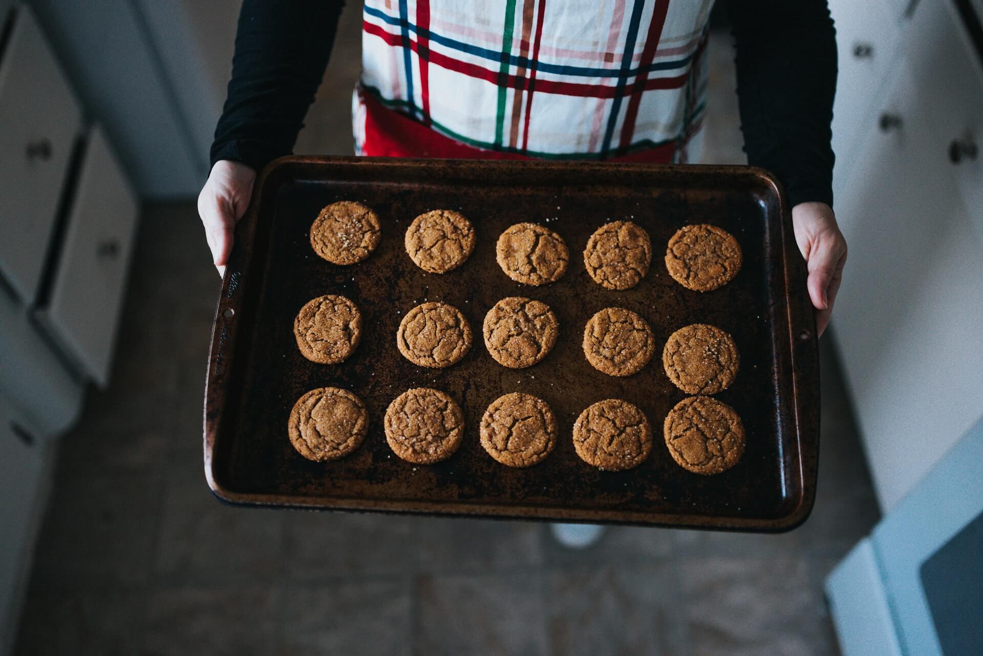 baking cookies