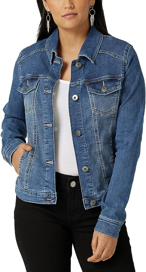 Wrangler Authentics Women’s Stretch Denim Jacket