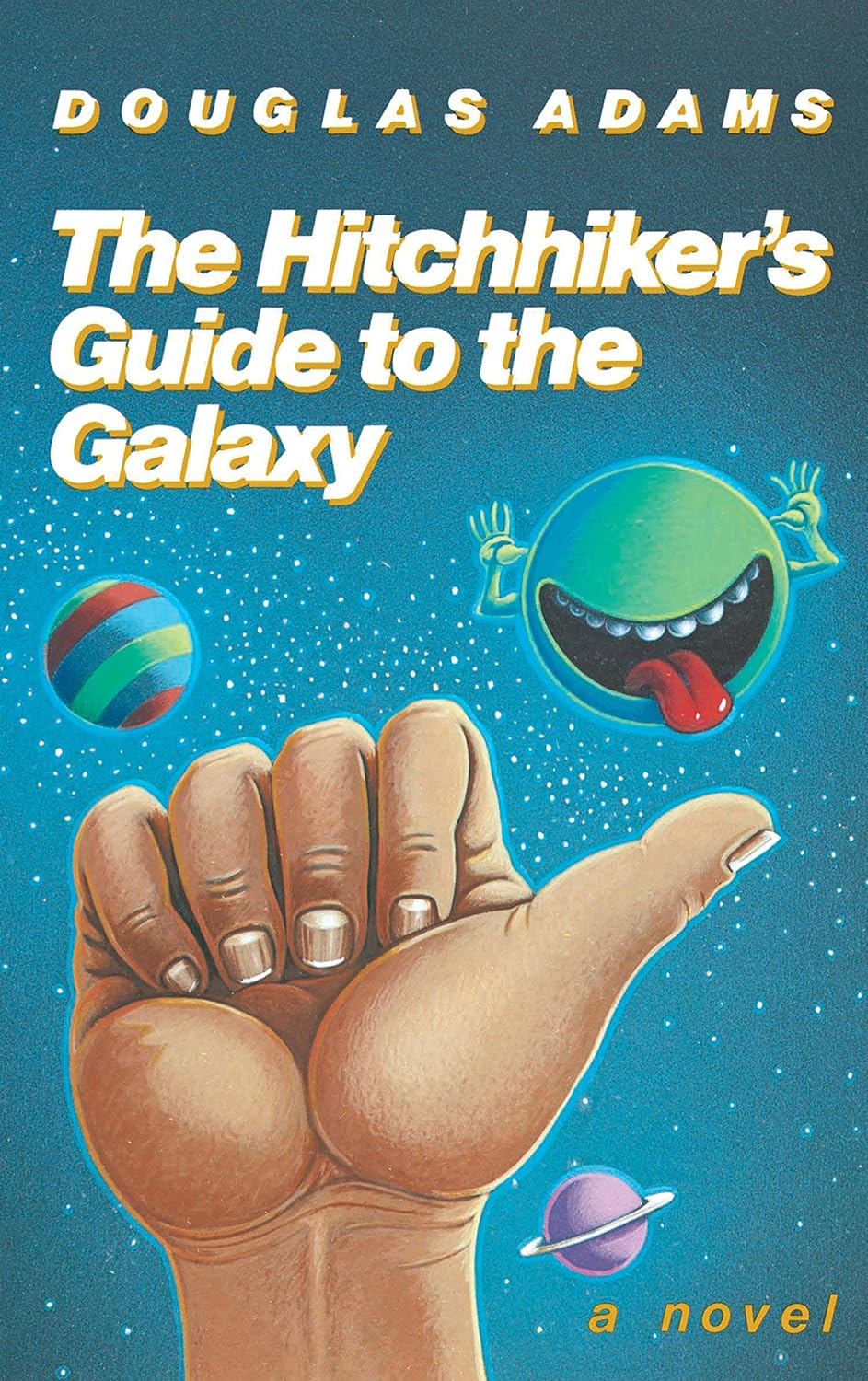 “The Hitchhiker's Guide to the Galaxy” by Douglas Adams (1978)
