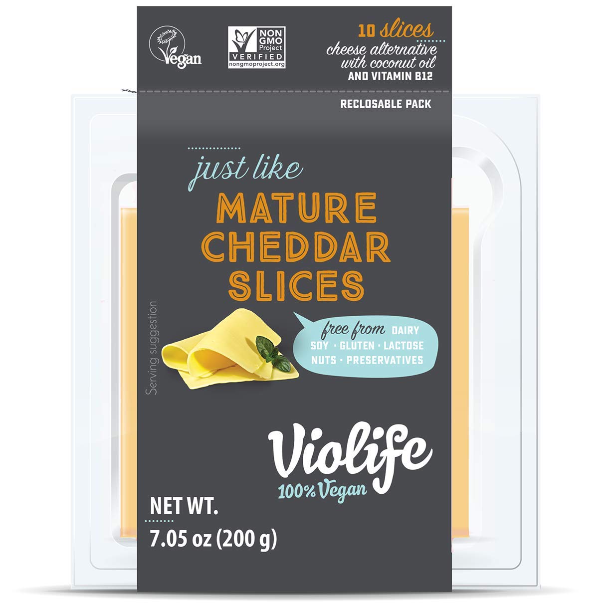 Violife Mature Cheddar Style Slices