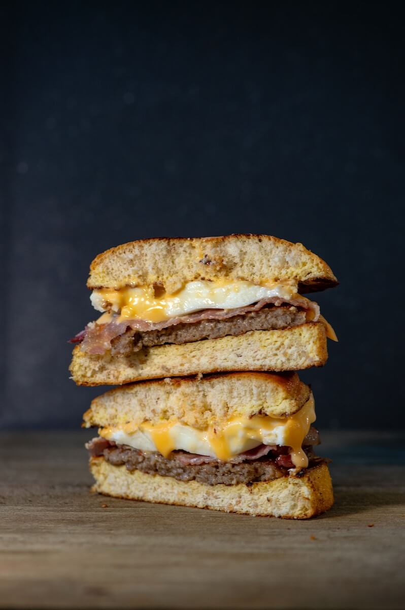 Breakfast sandwiches